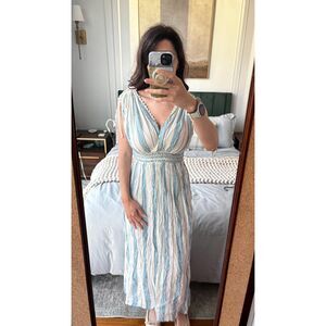 Light Blue Grecian Dress